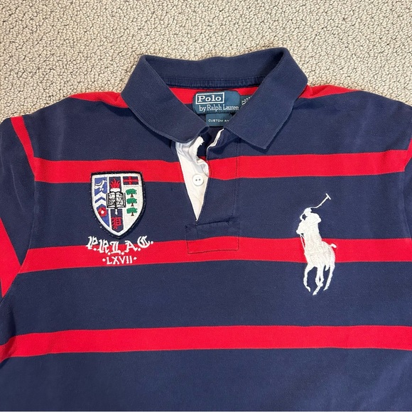 Polo Ralph Lauren Big Pony Striped Polo Shirt - Picture 2 of 4